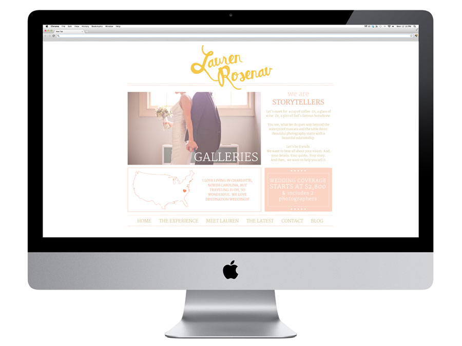 Lauren Rosenau Experience Page :: By 315 Design