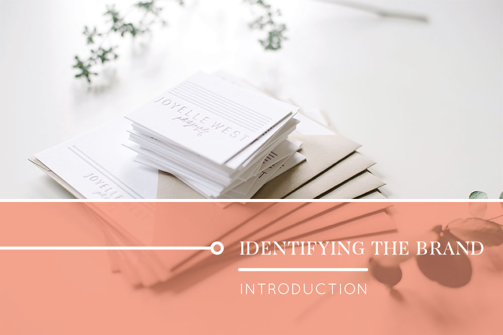 Identifying The Brand by 315 Design - Introduction