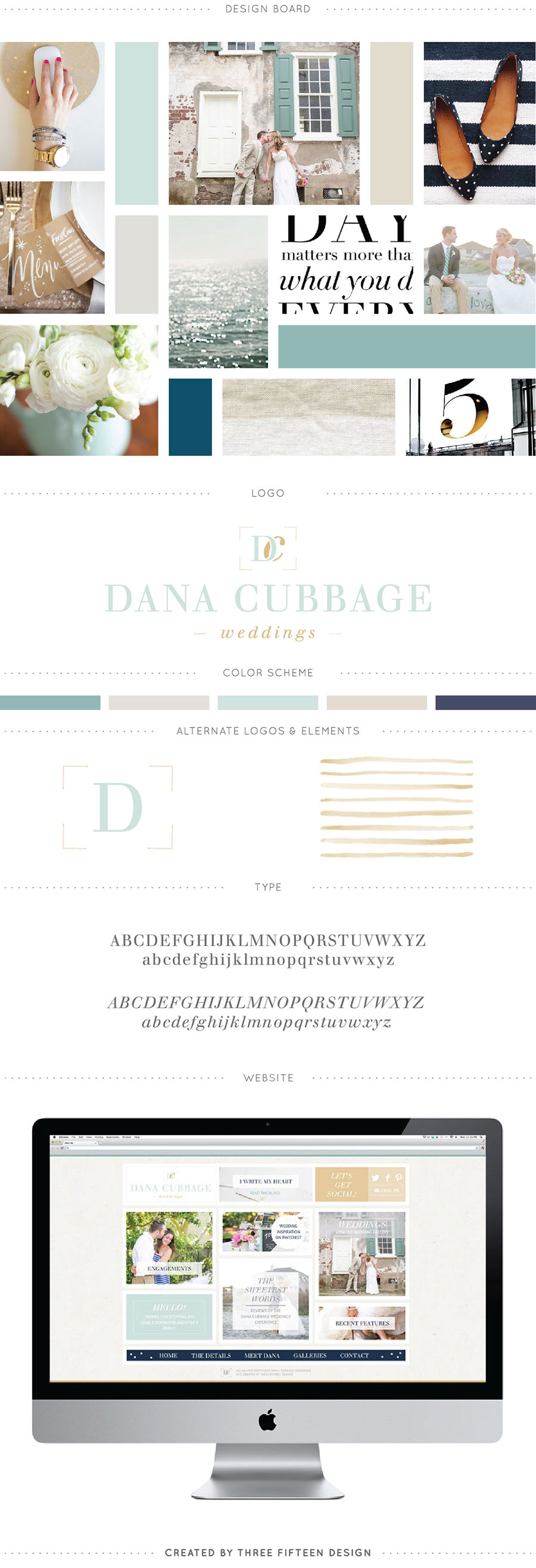 Dana Cubbage Logo Suite by 315 Design