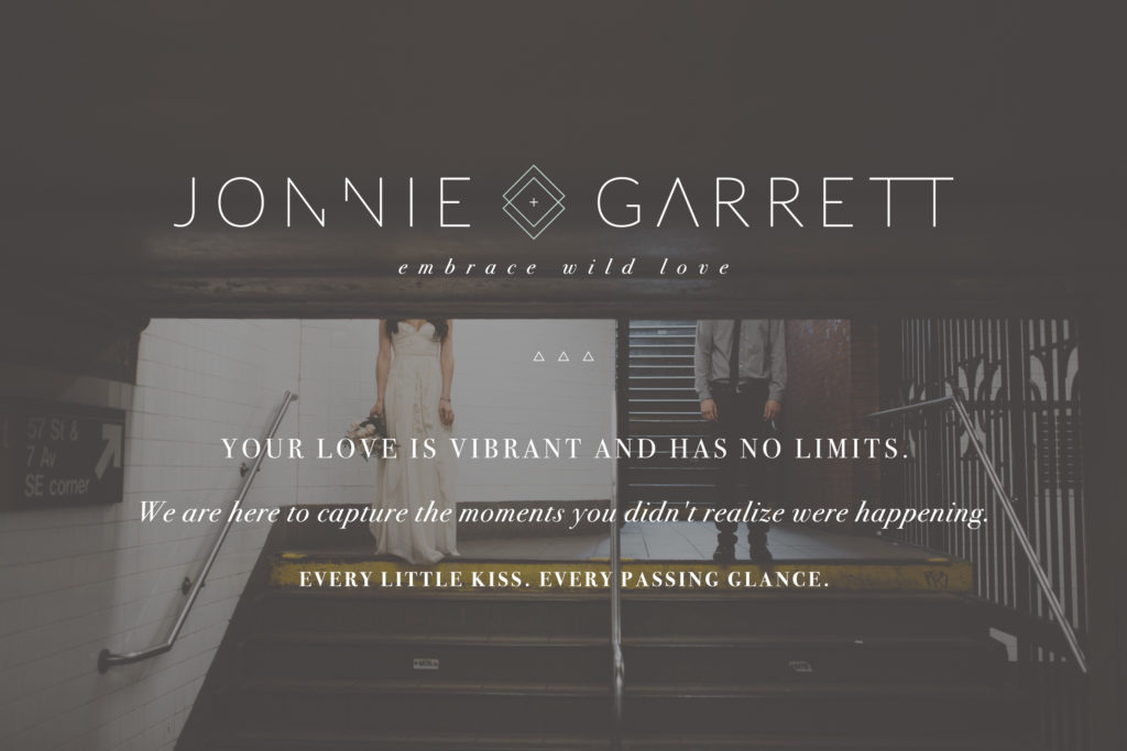 Jonnie + Garrett Brand Message